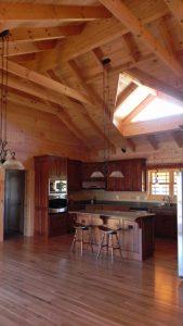 Prarie Ranch Kitchen with timbers web