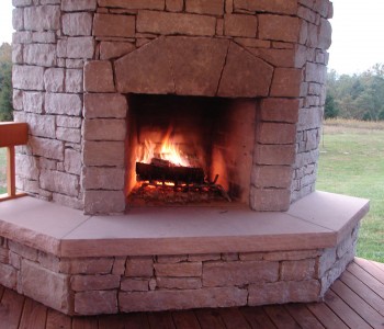 Exterior Fireplace