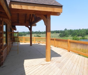 Prairie Ranch Rear Deck